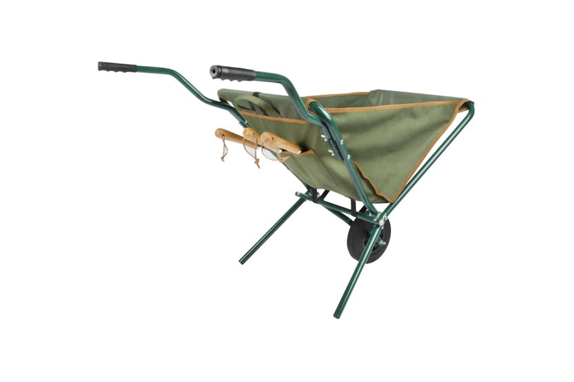 Esschert Design 421284 Folding Wheelbarrow Green Gt138 Esschert Design 421284 Folding Wheelbarrow Green Gt138