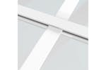 vidaXL 350580 Interior Door 76x201.5cm White Matt Glass And Aluminium vidaXL 350580 Interior Door 76x201.5cm White Matt Glass And Aluminium