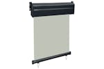vidaXL Balcony Side Awning 65x250cm Grey vidaXL Balcony Side Awning 65x250cm Grey
