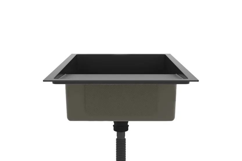 vidaXL 51521 Handmade Kitchen Sink Black Stainless Steel vidaXL 51521 Handmade Kitchen Sink Black Stainless Steel