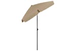 vidaXL 314722 Beach Umbrella Taupe 180x120cm vidaXL 314722 Beach Umbrella Taupe 180x120cm