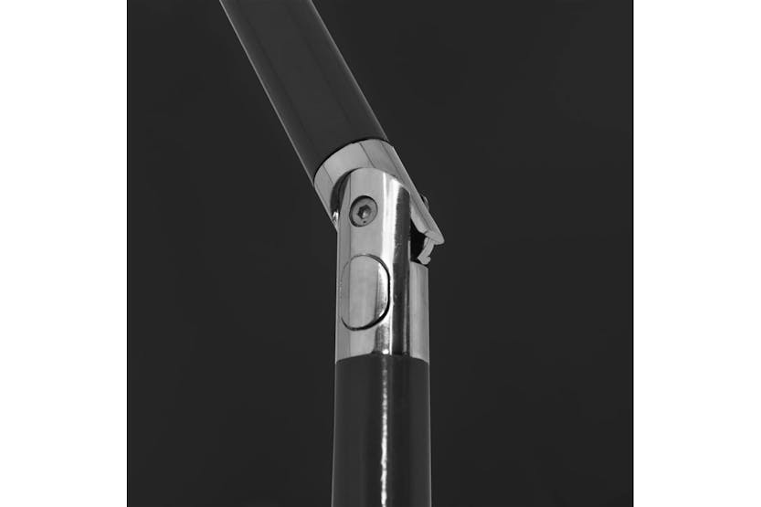 vidaXL 314733 Beach Umbrella Black 200x125cm vidaXL 314733 Beach Umbrella Black 200x125cm