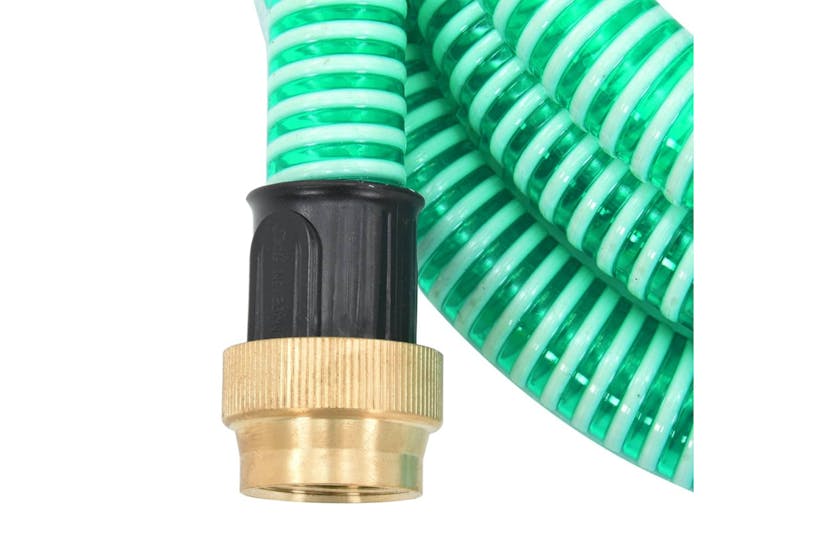 vidaXL 151040 Suction Hose With Brass Connectors 4 M 25mm Green vidaXL 151040 Suction Hose With Brass Connectors 4 M 25mm Green