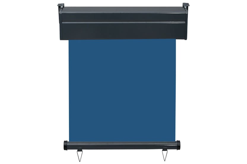 vidaXL Balcony Side Awning 65x250cm Blue vidaXL Balcony Side Awning 65x250cm Blue