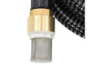 vidaXL 151054 Suction Hose With Brass Connectors 3 M 25mm Black vidaXL 151054 Suction Hose With Brass Connectors 3 M 25mm Black