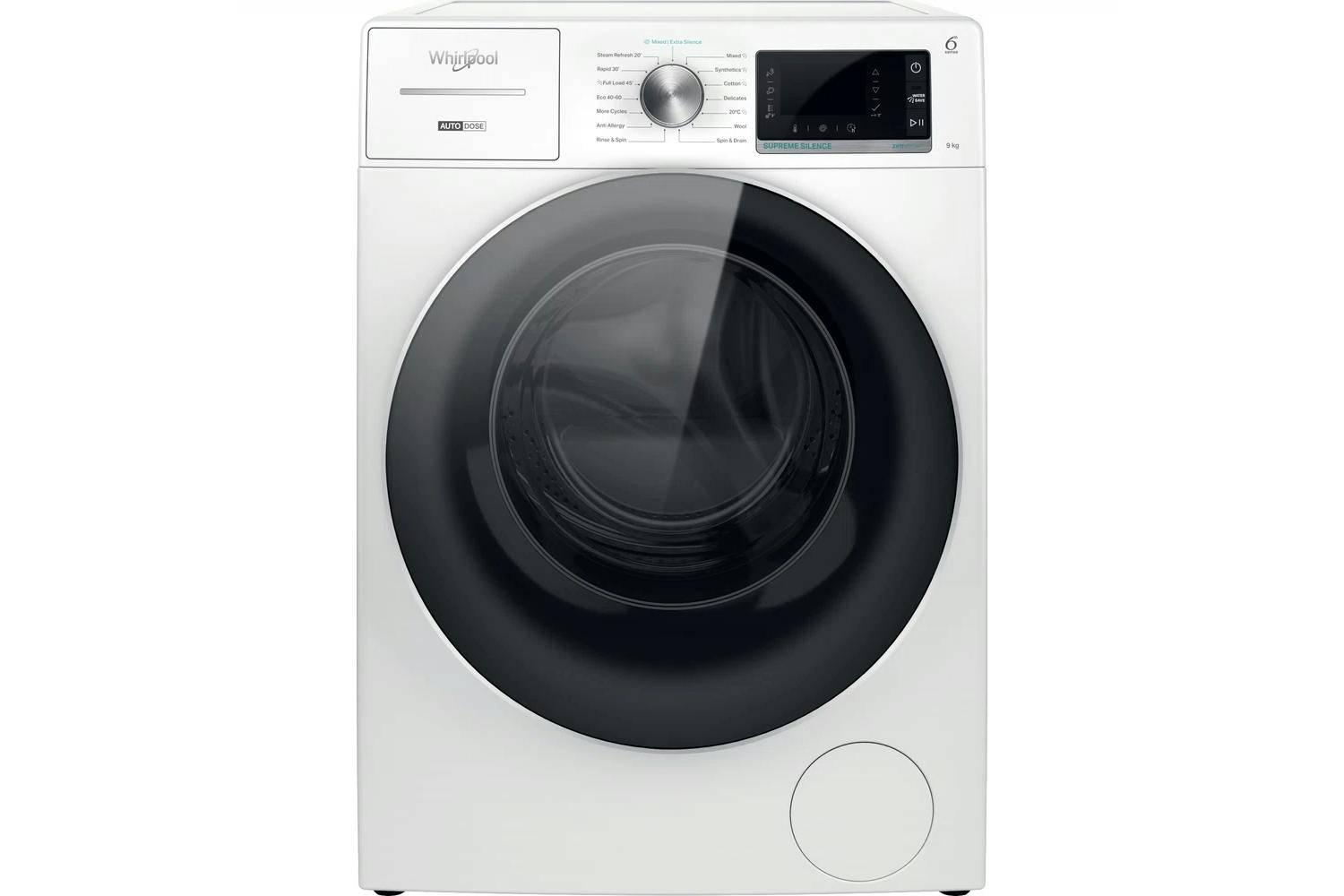 Whirlpool 9kg Freestanding Washing Machine | W8W946WRUK