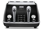DeLonghi Icona Micalite 4 Slice Toaster | CTOM4003.BK | Black DeLonghi Icona Micalite 4 Slice Toaster | CTOM4003.BK | Black