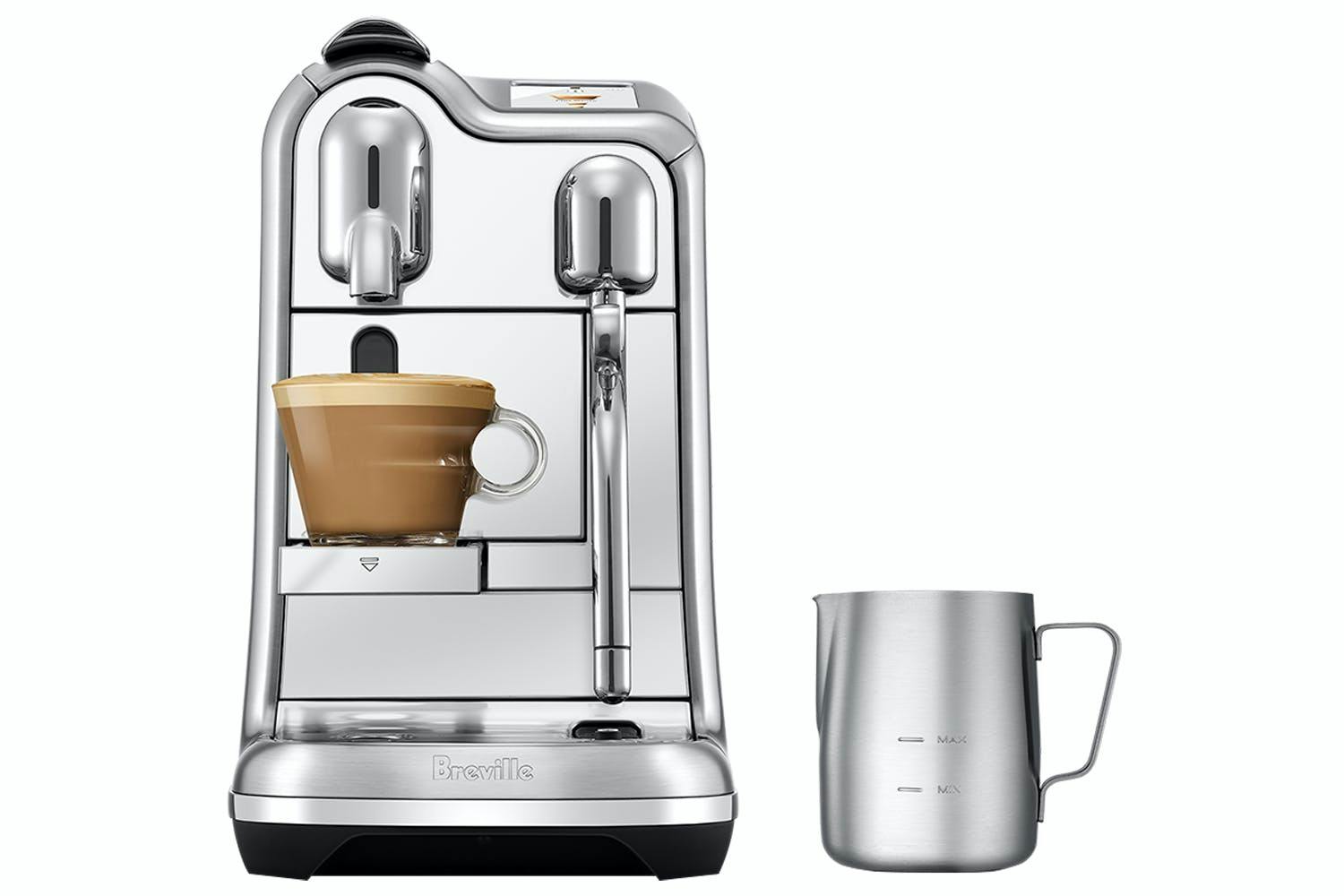 Nespresso Creatista Pro SNE900BSS Coffee Machine by Sage | Stainless Steel