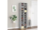 vidaXL 800373 Shoe Cabinet Concrete Grey 54x34x183cm Engineered Wood vidaXL 800373 Shoe Cabinet Concrete Grey 54x34x183cm Engineered Wood
