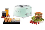 Smeg 50's Retro Style 4 Slice Toaster | TSF03PGUK | Pastel Green Smeg 50's Retro Style 4 Slice Toaster | TSF03PGUK | Pastel Green