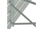vidaXL 47057 Garden Raised Bed Galvanised Steel 400x80x45cm Green vidaXL 47057 Garden Raised Bed Galvanised Steel 400x80x45cm Green