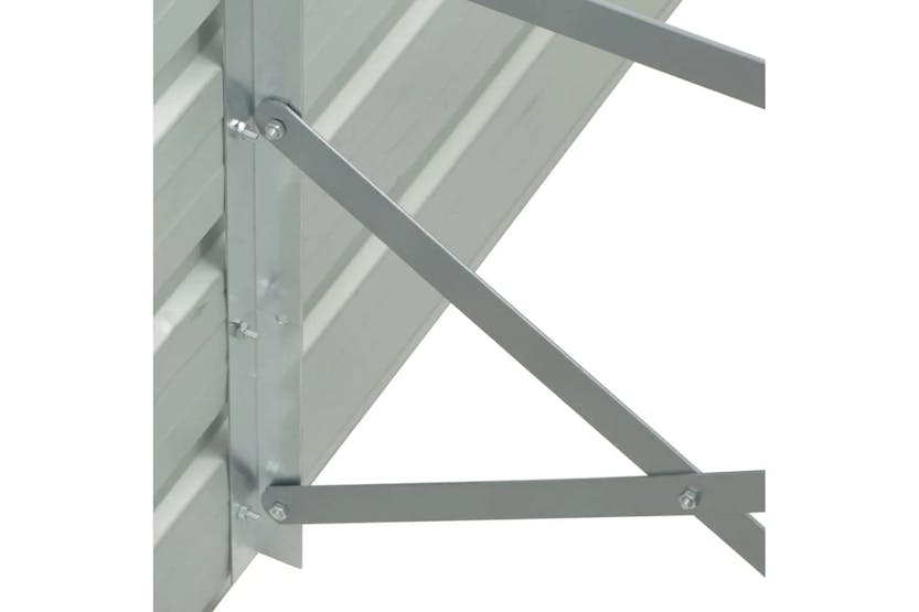 vidaXL 47057 Garden Raised Bed Galvanised Steel 400x80x45cm Green vidaXL 47057 Garden Raised Bed Galvanised Steel 400x80x45cm Green