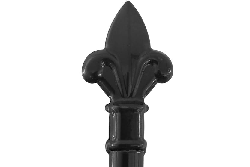 vidaXL 145741 Double Door Fence Gate With Spear Top 400x225cm vidaXL 145741 Double Door Fence Gate With Spear Top 400x225cm