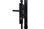 vidaXL 146028 Fence Gate Double Door With Spike Top Steel 3x1.5 M Black vidaXL 146028 Fence Gate Double Door With Spike Top Steel 3x1.5 M Black