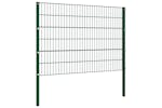 vidaXL 144934 Fence Panel With Posts Iron 1.7x1.2 M Green vidaXL 144934 Fence Panel With Posts Iron 1.7x1.2 M Green