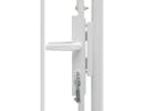 vidaXL 143065 Garden Gate Steel 1x2 M White vidaXL 143065 Garden Gate Steel 1x2 M White