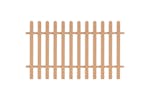 vidaXL 42825 Picket Fence Wpc 200x120cm vidaXL 42825 Picket Fence Wpc 200x120cm