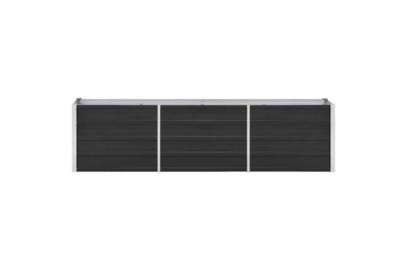 vidaXL 47047 Garden Raised Bed Galvanised Steel 240x40x45cm Anthracite vidaXL 47047 Garden Raised Bed Galvanised Steel 240x40x45cm Anthracite