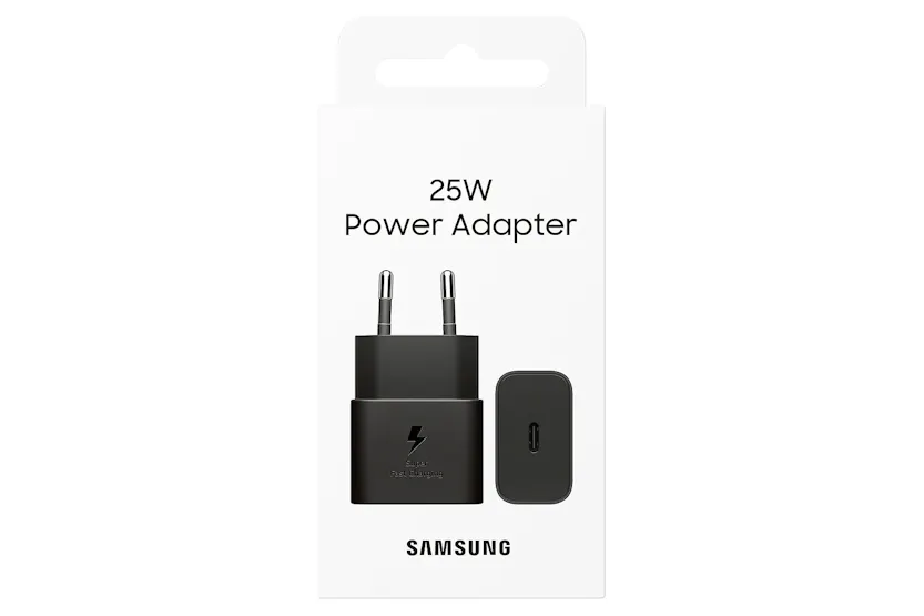 Samsung 25W Super Fast Charging Travel Adapter | Black Samsung 25W Super Fast Charging Travel Adapter | Black