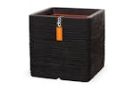 Capi 429055 Planter Nature Rib Square 50 X 50 Cm Black Capi 429055 Planter Nature Rib Square 50 X 50 Cm Black