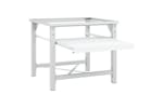 vidaXL 50449 Washing Machine Pedestal With Pull-out Shelf White vidaXL 50449 Washing Machine Pedestal With Pull-out Shelf White