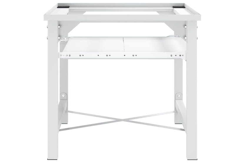 vidaXL 50449 Washing Machine Pedestal With Pull-out Shelf White vidaXL 50449 Washing Machine Pedestal With Pull-out Shelf White