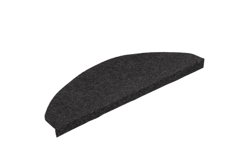 vidaXL 136396 Stair Mats Self-adhesive 15 Pcs 65x22.5x3.5cm Black vidaXL 136396 Stair Mats Self-adhesive 15 Pcs 65x22.5x3.5cm Black