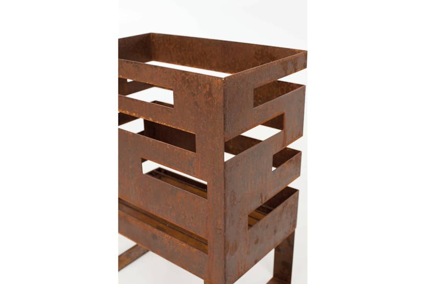 Redfire 429044 Fire Basket Madison Rust Steel Redfire 429044 Fire Basket Madison Rust Steel