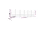 vidaXL 151294 U-shape Gabion Basket With 7 Posts Iron 740x20x200cm vidaXL 151294 U-shape Gabion Basket With 7 Posts Iron 740x20x200cm