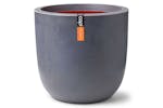 Capi 434877 Egg Planter "urban Smooth" 54x52 Cm Dark Grey Capi 434877 Egg Planter "urban Smooth" 54x52 Cm Dark Grey