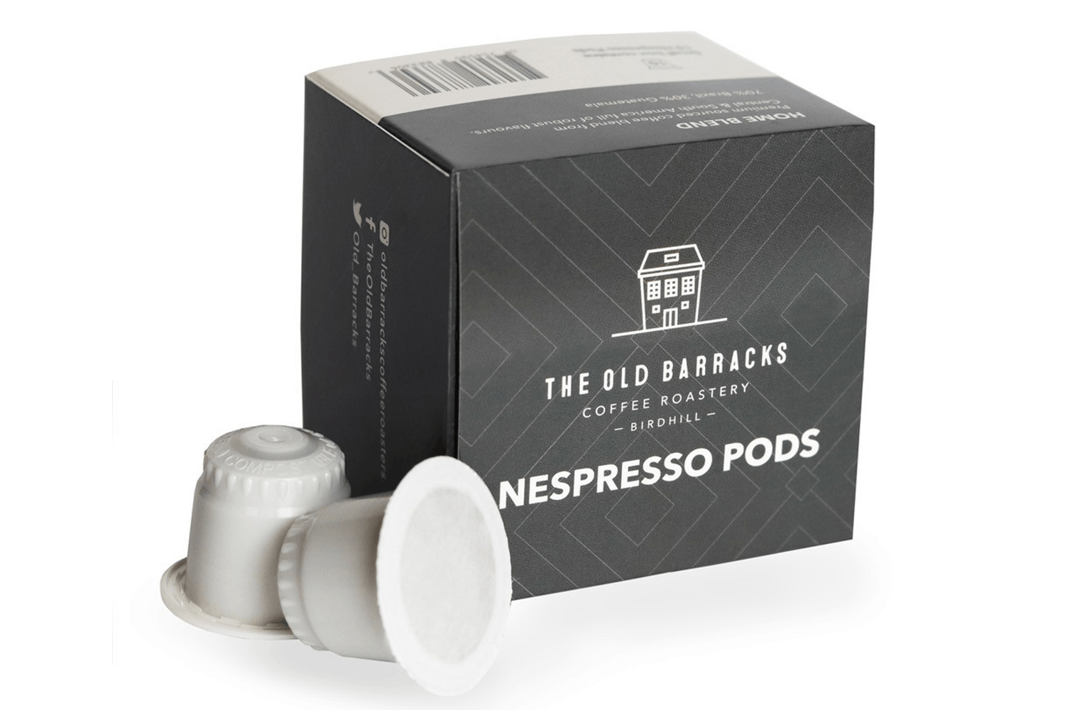 The Old Barracks Coffee Pods | Nespresso Compatibles | 10 Pods