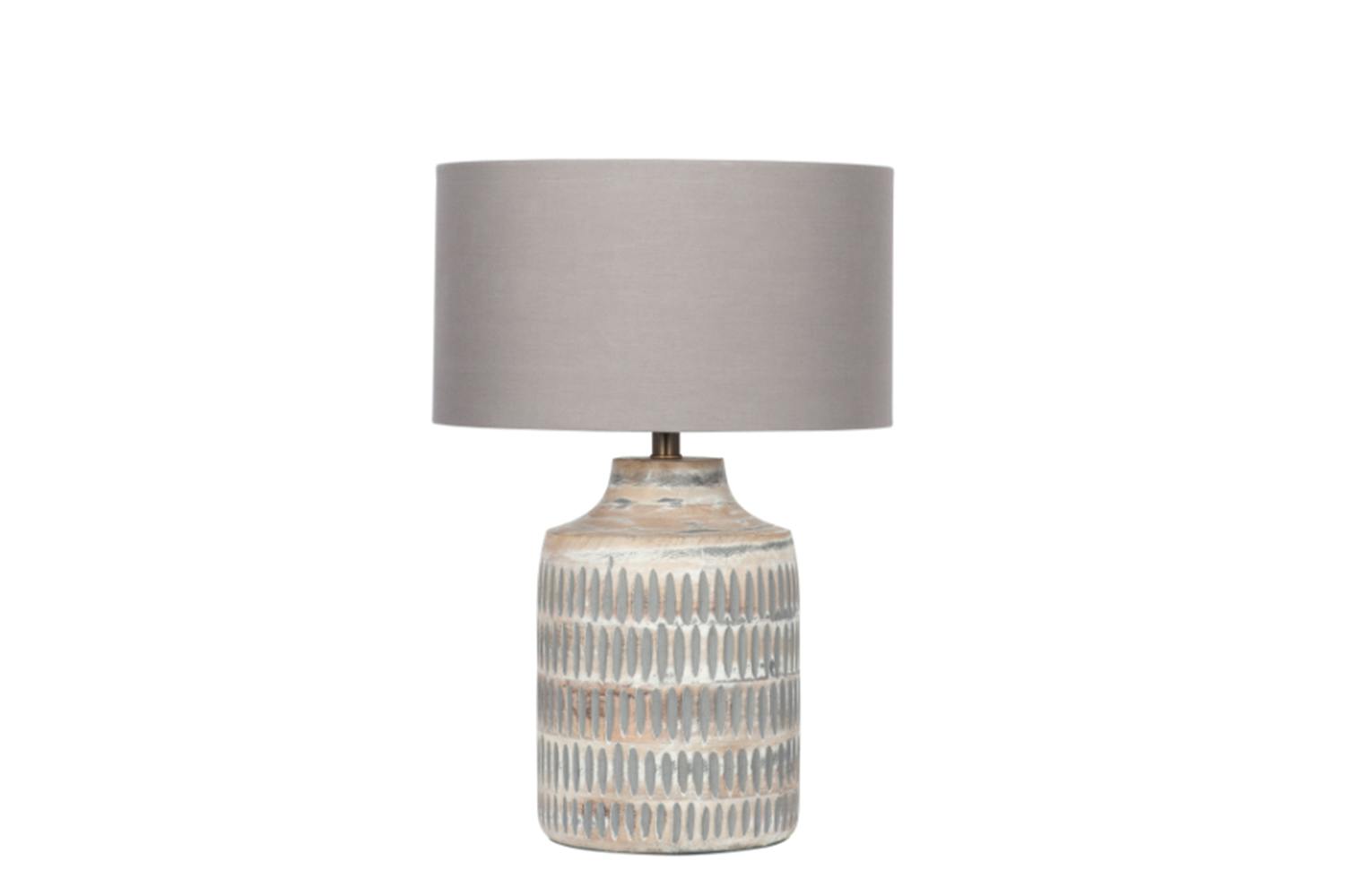 Steel Shade Table Lamp | Grey