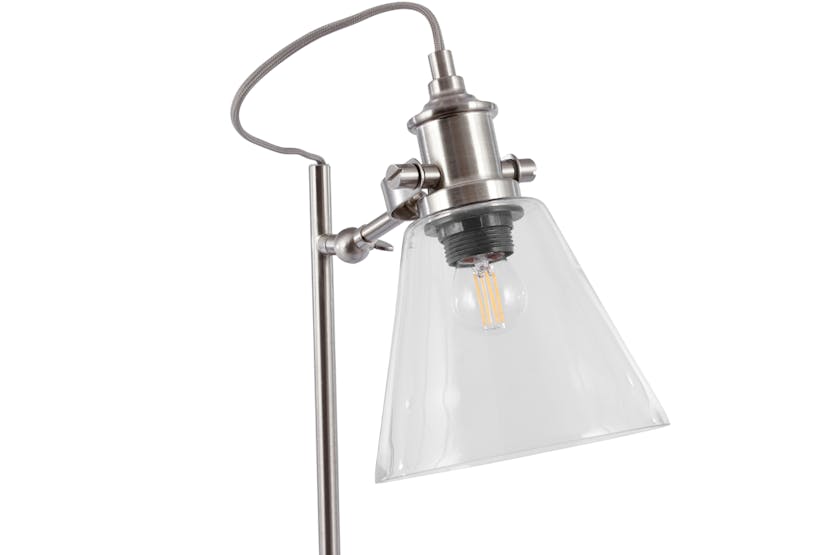 Table Lamp | Brushed Chrome Table Lamp | Brushed Chrome