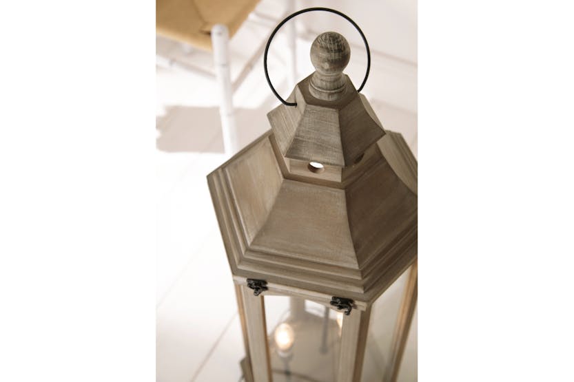 Lantern Floor Lamp | Grey Lantern Floor Lamp | Grey