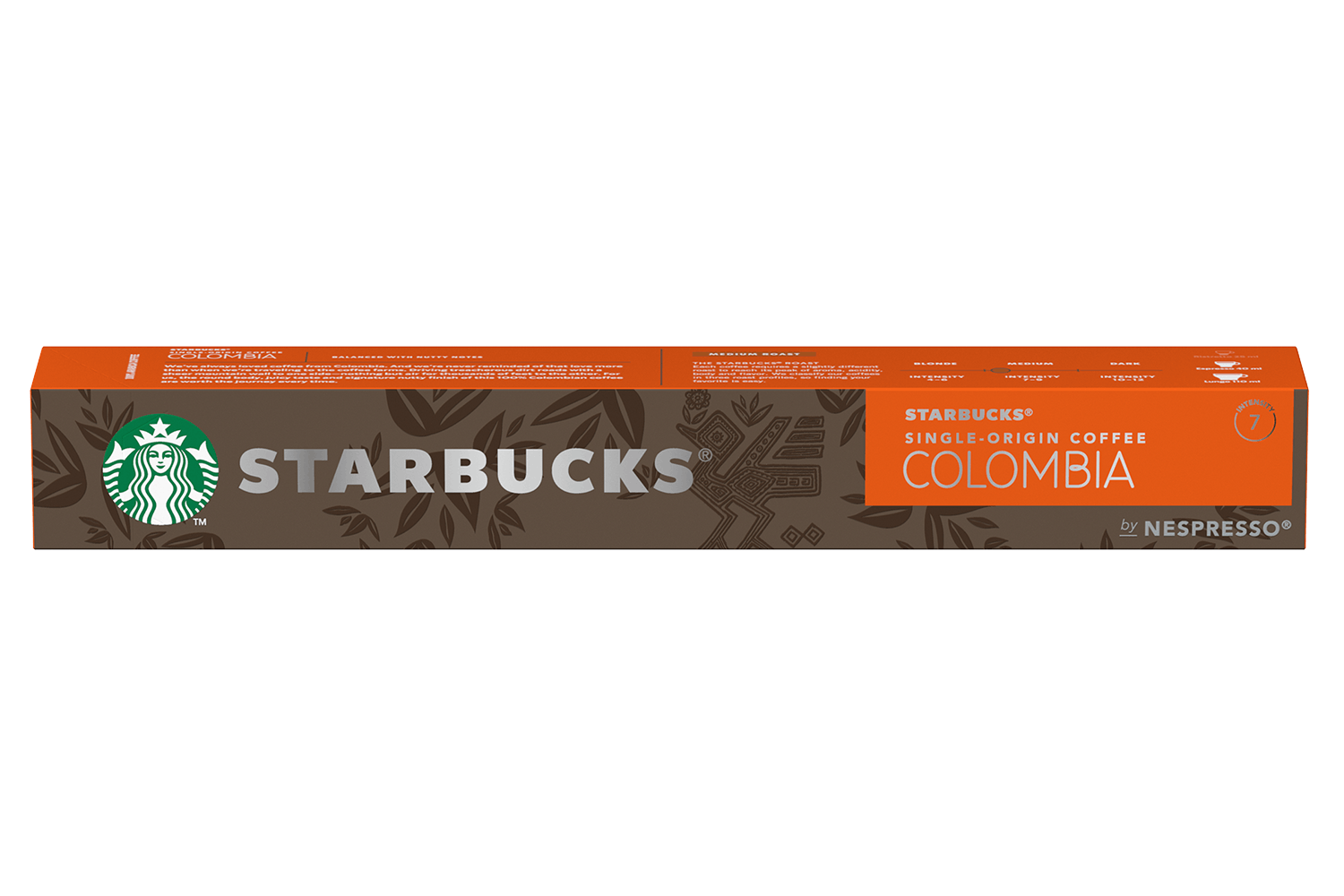Starbucks by Nespresso Single-Origin Colombia Espresso Coffee Pods |10 Pods
