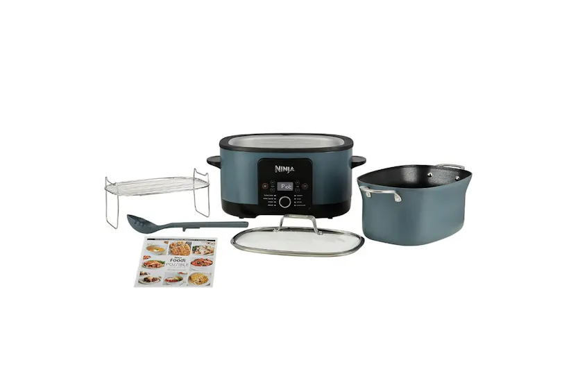 Ninja 8L Foodi Possible 8-in-1 Slow Cooker | MC1001UK | Sea Salt Grey Ninja 8L Foodi Possible 8-in-1 Slow Cooker | MC1001UK | Sea Salt Grey