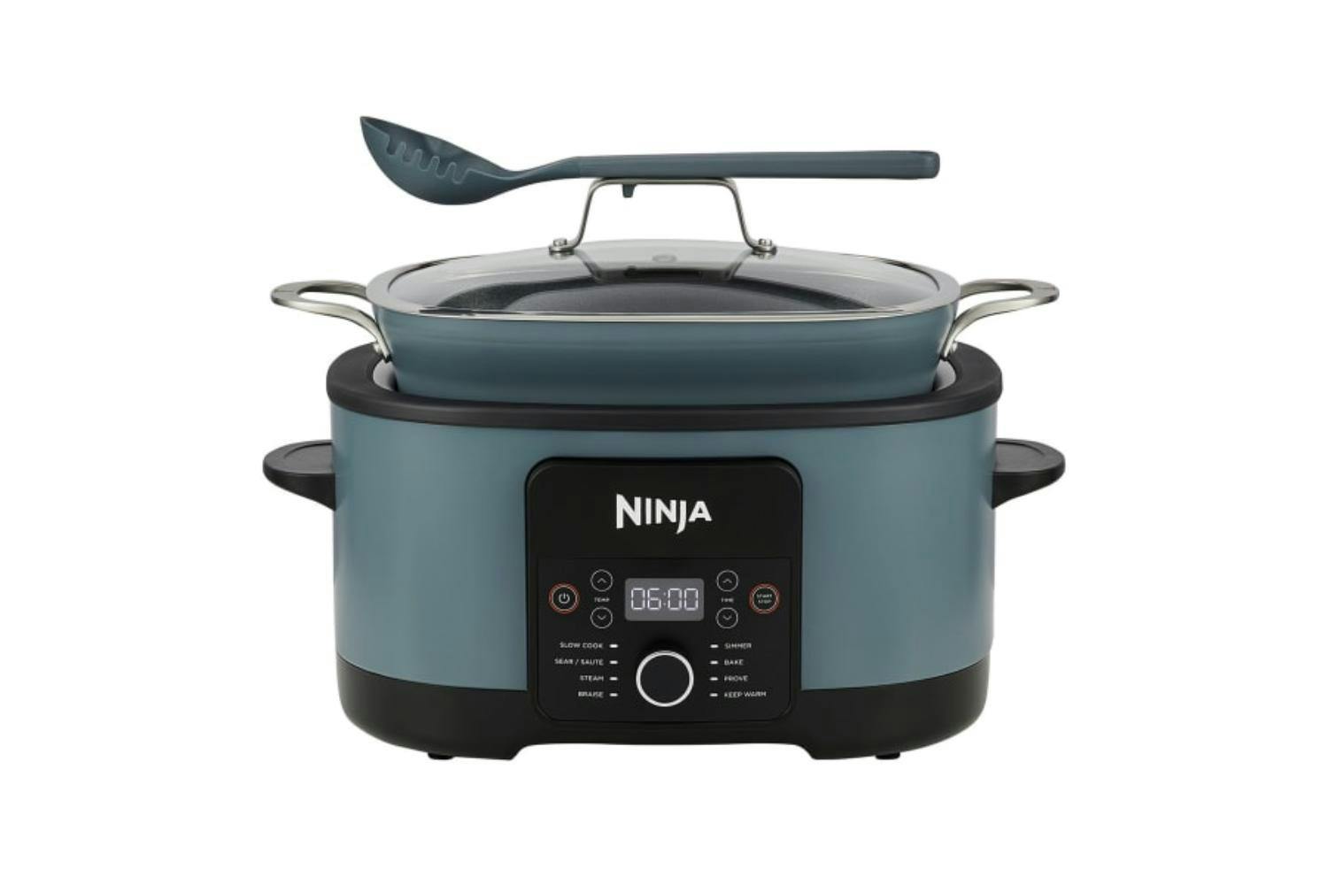Ninja 8L Foodi Possible 8-in-1 Slow Cooker | MC1001UK | Sea Salt Grey