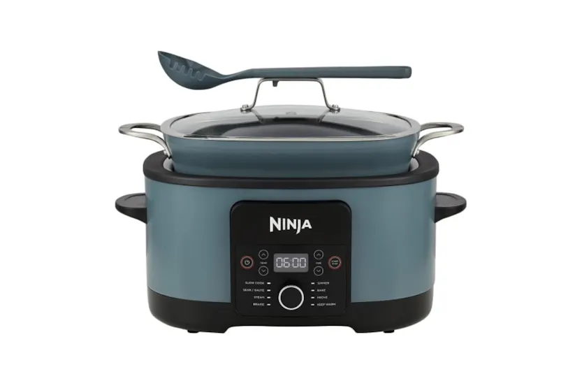 Ninja 8L Foodi Possible 8-in-1 Slow Cooker | MC1001UK | Sea Salt Grey Ninja 8L Foodi Possible 8-in-1 Slow Cooker | MC1001UK | Sea Salt Grey