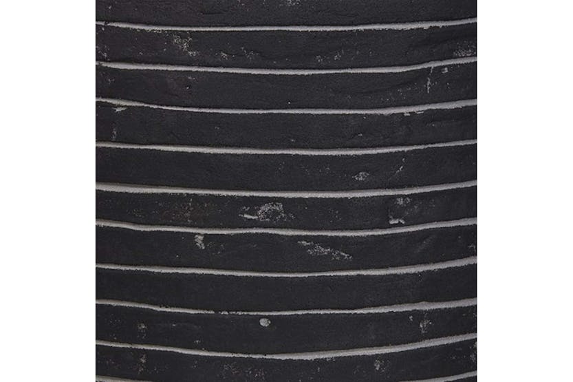 Capi 424270 Vase Nature Row Ball 40x32 Cm Anthracite Krwz270 Capi 424270 Vase Nature Row Ball 40x32 Cm Anthracite Krwz270