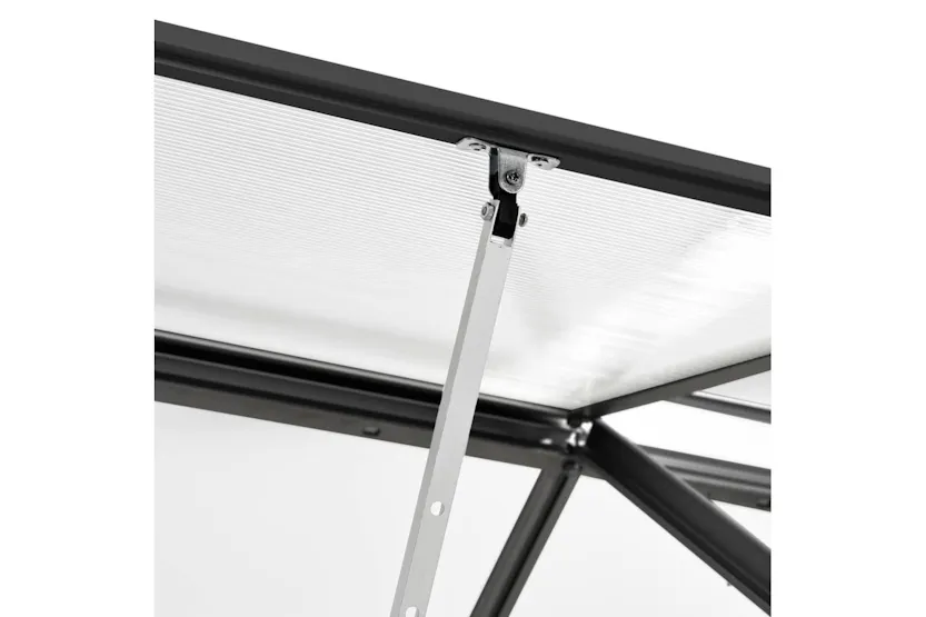 vidaXL 312051 Greenhouse Anthracite Aluminium 5.24 Mâ³ vidaXL 312051 Greenhouse Anthracite Aluminium 5.24 Mâ³