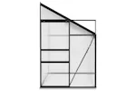 vidaXL 312051 Greenhouse Anthracite Aluminium 5.24 Mâ³ vidaXL 312051 Greenhouse Anthracite Aluminium 5.24 Mâ³