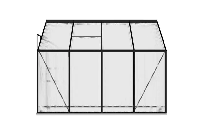 vidaXL 312051 Greenhouse Anthracite Aluminium 5.24 Mâ³ vidaXL 312051 Greenhouse Anthracite Aluminium 5.24 Mâ³