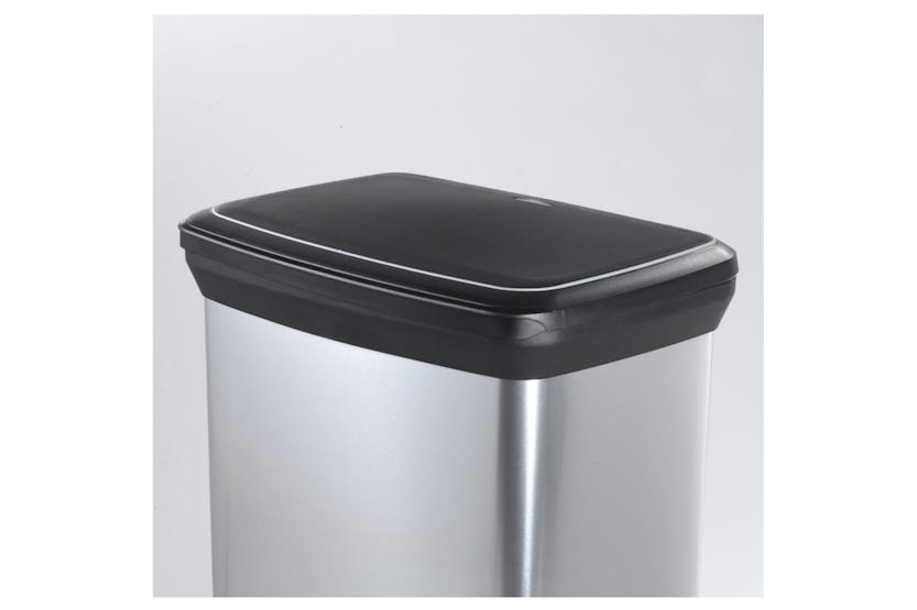 Curver 442064 Pedal Bin Deco 50 L Silver Curver 442064 Pedal Bin Deco 50 L Silver
