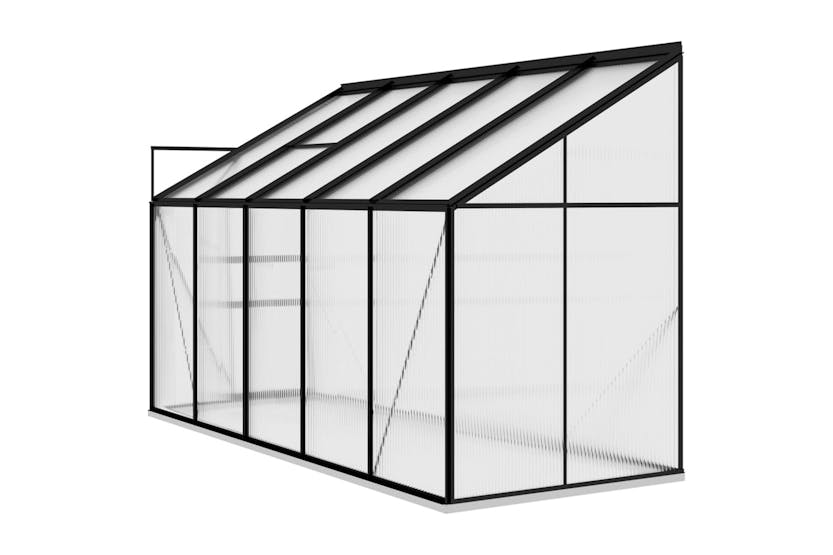 vidaXL 312052 Greenhouse Anthracite Aluminium 6.5 Mâ³ vidaXL 312052 Greenhouse Anthracite Aluminium 6.5 Mâ³