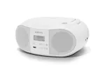 Roberts Boombox Radio with CD Player | White Roberts Boombox Radio with CD Player | White
