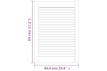 VidaXL 151128 Louvred Doors 2 Pcs Solid Pine Wood 69x49.4cm VidaXL 151128 Louvred Doors 2 Pcs Solid Pine Wood 69x49.4cm