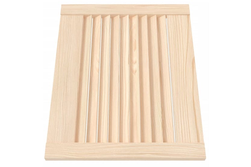 vidaXL 151111 Louvred Doors 4 Pcs Solid Pine Wood 39.5x49.4cm vidaXL 151111 Louvred Doors 4 Pcs Solid Pine Wood 39.5x49.4cm