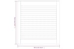 vidaXL 151123 Louvred Doors 4 Pcs Solid Pine Wood 61.5x59.4cm vidaXL 151123 Louvred Doors 4 Pcs Solid Pine Wood 61.5x59.4cm