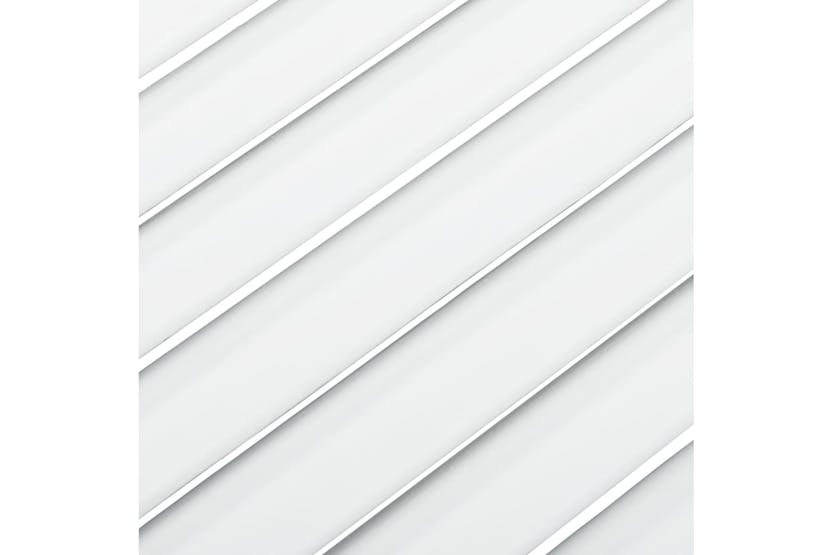 vidaXL 151146 Louvred Doors 2 Pcs Solid Pine Wood White 39.5x49.4cm vidaXL 151146 Louvred Doors 2 Pcs Solid Pine Wood White 39.5x49.4cm