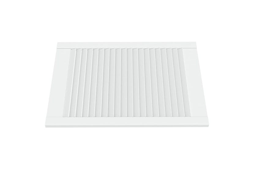 vidaXL 151164 Louvred Doors 2 Pcs Solid Pine Wood White 69x49.4cm vidaXL 151164 Louvred Doors 2 Pcs Solid Pine Wood White 69x49.4cm